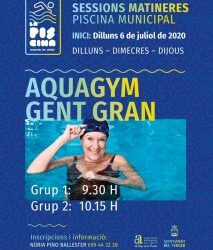AQUAGYM FOR “OLD PEOPLE” SUMMER 2020