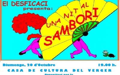 Teatre amb l’obra “Una nit al Sambori”